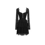 Shop Krutzo Siyah Mini Dantel Abiye Elbise Siyah 34 34