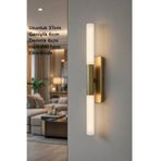 shop Perla Modern Eskitme 37 cm Pilli ve Elektrikli Günışığı Ledli 1 Adet Duvar Apliği ,Aplik,Pilli Aplik