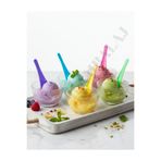 shop Plastik Dondurma Kaşığı 9 cm-Karışık Renkli (50 Adet)