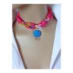 shop Yörük Otantik Güneş Süryani Taşı Kolye 4 Farklı Renk Seçeneği Kırmızı Siyah Saks