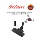 shopdrm Arzum Ar4071 Clean Force Red Cyclone 890 W Toz Torbasız Süpürge Uyumlu Emici Başlık