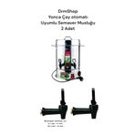 shopdrm DrmShop Yonca Çay Otomatı Elektrikli Semaver Uyumlu Semaver Musluğu 2 adet