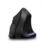 Shopfocus F-35 Ergonomik Kablosuz Dikey Mouse - Siyah (Yurt Dışından)