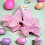Shopiolog Fileli Kurdela Detaylı Kız Çocuk Diz Altı Pamuklu Çorap - 5 - 6 Yaş - 50P-Pembe
