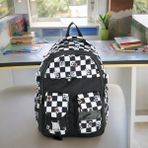 Shopiolog Ilkokul Kawaii Sırt Çanta Ortapedik Su Geçirmez Memory Kumaş 3 Bölme Suluklu Laptop Bölmeli 2 Cepli - Siyah