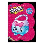 Shopkins Cicibiciler Pembe Çıkartmalı Boyama