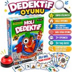 Shoplandu Çocuklar Için Akıl Zeka ve Mantık Oyunu - Dedektif Oyunu - Görsel Dikkat Oyunu - Strateji Oyunu - Renkli