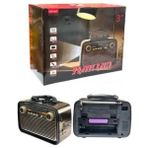Shoplet Buğz Müzik Kutusu Bluetooth Bağlantılı El Fenerli Nostaljik Tasarım Radyo