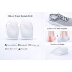 Shopping Area Silikon Topuk Destek Pedi 10 mm Maksimum Destek Şok Emici Kaymaz - Medium Ayak No:38-40