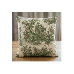 shopshop ss 50x50 Cm İngiliz Fransız Köylüler Rustik Vintage Dekoratif 2 Adet Yastık Kırlent Kılıfı Takımı