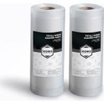 Shopwave 10 Metre Tırtıklı Rulo Vakum Poşeti Torbası (Seçenekli) (25 Cm) - 0 - 19 lt - 0 Siyah