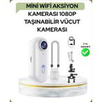 Shopwave 1080P WiFi Spor Kamerası Su Geçirmez Mini Aksiyon Kamera