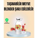 Shopwave 1200MAH Şarjlı, Hafif ve Pratik Taşınabilir Blender - Çok Renkli
