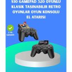 Shopwave 2.4 İnç HD Renkli Ekranlı 500-in-1 Taşınabilir Retro Oyun Konsolu, Kablolu TV Bağlantısı ve Uzun Pil