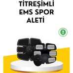 Shopwave 2025 Ems Titreşimli Kas Çalıştırma Cihazı Evde Spor İçin A Kalite