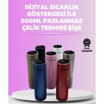 Shopwave 250ML LED Ekranlı Paslanmaz Çelik Akıllı Termos