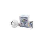 shopwave 2IN1-KUMANDALI RGB LED AMPUL - BLUETOOTH HOPARLÖR MÜZİK ÇALAR LED-7W - HOPARLÖR-3W (5047)