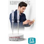 Shopwave 2'li Set Elektrik Kontrol Kalemi Tornavida Yıldız Düz Uçlu