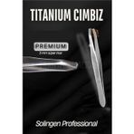 shopwave 3 mm İnce Uçlu Cımbız Titanyum Çelik Solingen Professional