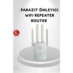 Shopwave 300Mbps WiFi Menzil Genişletici 4 Antenli WPA3 Güvenlikli Priz Tipi Repeater