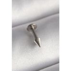 Shopwave 316L Çelik Gümüş Renk Çivi Model Piercing