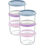 Shopwave 6 Adet Renkli Kapaklı Mini Saklama Kabı, 175 Ml, Bulaşık Makinesinde Yıkanabilir - 0 - 19 lt - 0 Siyah