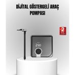 Shopwave 6000mAh Bataryalı Type-C Şarjlı Mini Hava Kompresörü LED Işıklı