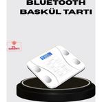 Shopwave Akıllı Dijital Baskül – Bluetooth Bağlantılı, 8 Ölçüm Verili, Akıllı Vücut Analiz Tartısı
