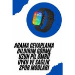 Shopwave Akıllı Saat Sağlık Takibi Kalp Atışı Adımsayar Ultra Yeni Nesil nefes Egzersizi