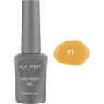 Shopwave Alix Avien Hardal Sarı Kalıcı Oje 97-Yoğun Renk Veren Jel Oje 12 Ml-Nail Uv Gel Polish 97 - Antrasit