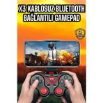 Shopwave Android Uyumlu Gamepad X3 Game Stick Oyun Kolu Bluetooth Bağlantılı
