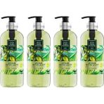 Shopwave Ayvalık Zeytin Çiçeği Doğal Zeytinyağlı Sıvı Sabun 500 ml - 4 Adet