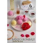 Shopwave Banyo Bombası Jakuzi Küvet Banyo Bombası Topu 6 adet 300 Gr