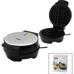 Shopwave BELÇİKA WAFFLE MAKİNESİ ELEKTRİKLİ 4 WAFFLE - YAPIŞMAZ DÖKÜM PLAKA PASLANMAZ ÇELİK ÜST KAPLAMA SSM-2