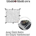 Shopwave Elastik Bagaj Filesi 120x80 cm – 155x95 cm’e Kadar Genişler | Araç Üstü, Kamp ve Seyahat İçin
