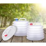Shopwave FDA AKORDİYON MUSLUKLU KATLANIR SU BİDONU 10 LT (5047)