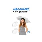 shopwave Hac Umre Kafa Şemsiyesi Güneş Koruma Şemsiyesi 2 adet
