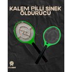 Shopwave Hafif ve Ergonomik Elektronik Böcek Öldürücü – Güvenlik Koruması ile Pil Kontrollü