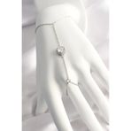 Shopwave HTC7SN550 316L Çelik Gümüş Renk Kalp Model Şahmeran