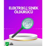 Shopwave Iç ve Dış Mekan Elektrikli Sinek Öldürücü | Hafif ve Ergonomik Tasarım
