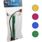 Shopwave İRAN EL POMPASI METAL GÖVDE PLASTİK KOL - ALTLIK 30CM TOP - BİSİKLET - MOTOR (5047)