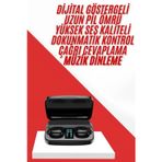 Shopwave Kablosuz Bluetooth Kulaklık Android ve Ios Uyumlu LED Göstergeli Powerbankli