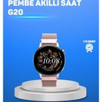 Shopwave Kablosuz Şarjlı Tam Ekran Akıllı Saat – Türkçe Dil Desteği ve Uzun Pil Ömrü