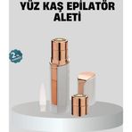 shopwave Kadınlar İçin Yüz ve Kaş Epilatörü – Hassas Cilt Dostu, Pil ile Çalışan, Taşınabilir ve Şık Tasarım