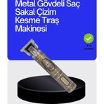 Shopwave Kompakt Tasarımlı, Güçlü Motorlu Saç sakal Kesme Makinesi ve 4 Kılavuz Tarak