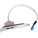 Shopwave Lunatic 8150 Anakart 9 Pin Pci Kasa Içi USB 2 Port Kablosu Hub Çoklaycı. Giriş Anakart Üzerindeki 9 - 0 - Siyah