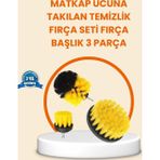 Shopwave Matkap Ucu Fırça Seti Halı Fayans Zemin Temizliği