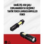 Shopwave Mini Boy LED El Feneri - 2000 Lümen, Su Geçirmez Tasarım