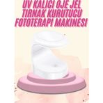 Shopwave Mini Taşınabilir Kalıcı Oje Jel Tırnak Kurutucu Fototerapi Makinesi