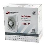 Shopwave MUTLUSAN-001 211 000 100 00 00 Me-Fan 1004"BANYO Tuvalet Havalandırma Aspiratörü 12W 2450RPM 100M3/H (5047)